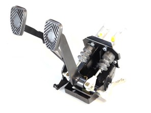 Balance beam brake pedal assembly LHD. Porsche 911 1965 to 1977 - 91142305401